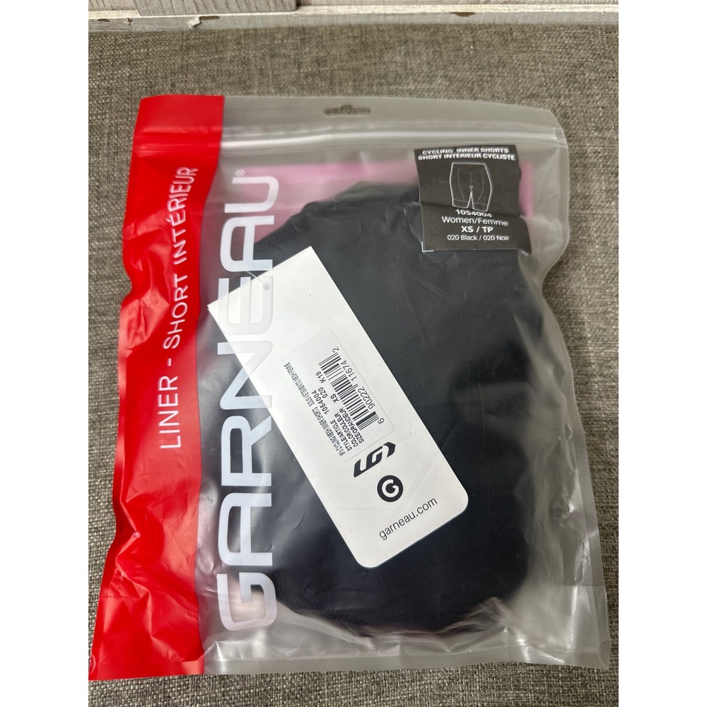 Garneau Womens Cycling Inner Liner Shorts Padded Black Airsport Chamois XS